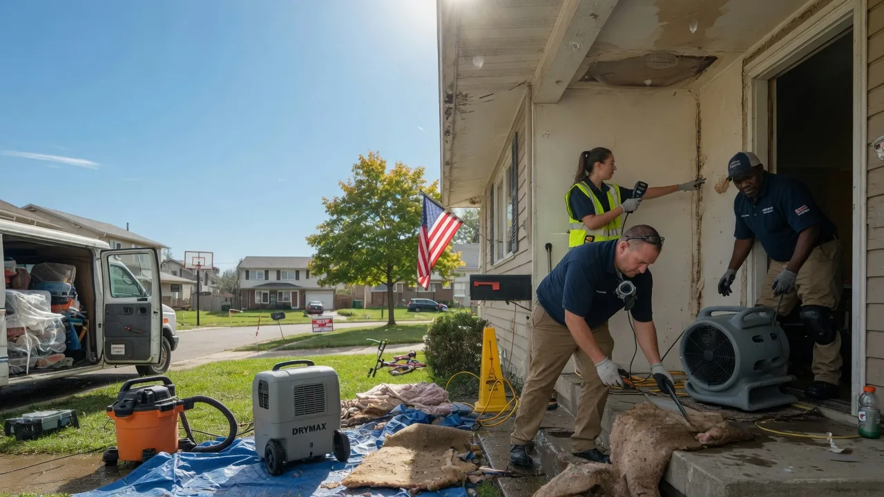 Water Damage Restoration in Fisher, LA near me